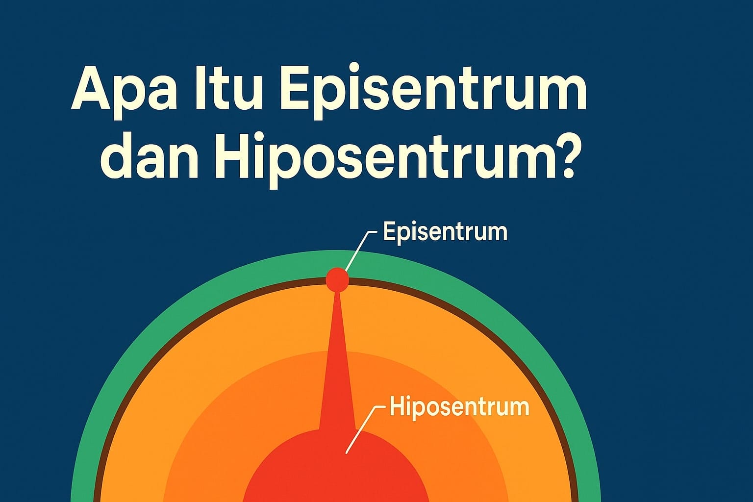 Apa Itu Episentrum dan Hiposentrum