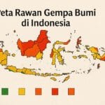Peta Rawan Gempa Bumi di Indonesia