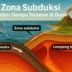 Zona Subduksi Sumber Gempa Terbesar di Dunia