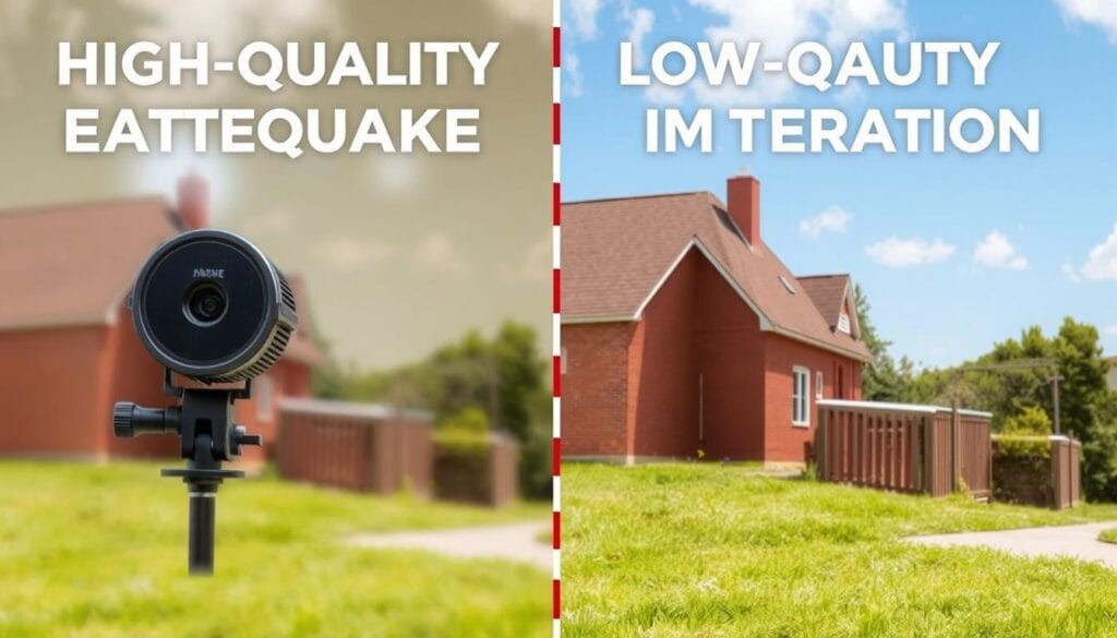 Gambar sensor gempa berkualitas vs abal-abal