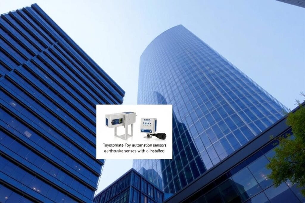 Implementasi Sensor Gempa Toyo Automation di gedung perkantoran modern