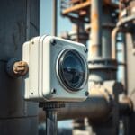 Sensor Gempa di Industri Gas