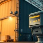 Sensor Gempa untuk Gudang Logistik